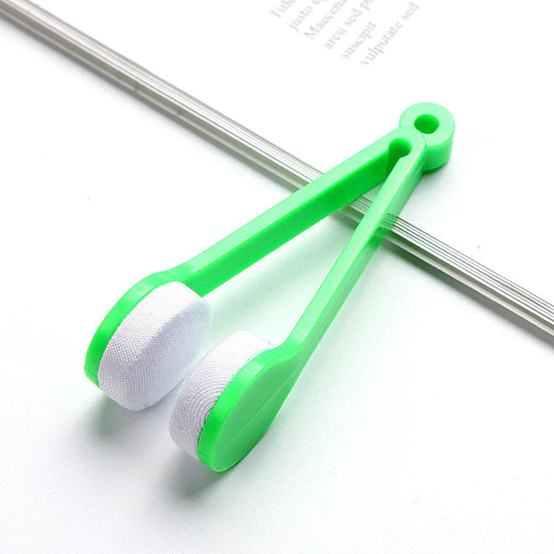 2-in-1 Mikrofasern Brillenreinigungsbürste