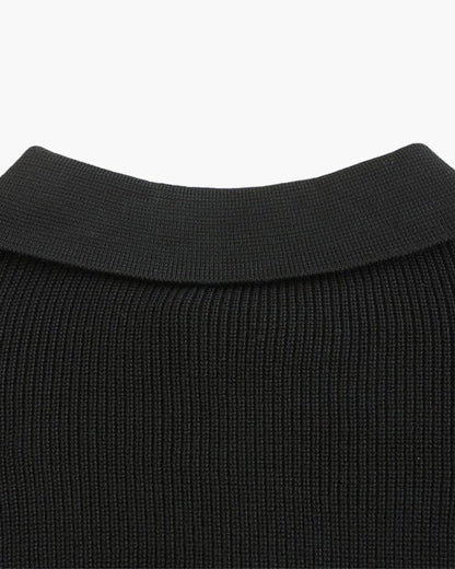 Cesare Pullover mit Halbreißverschluss